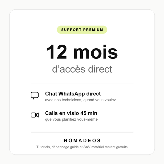 Support Premium — 12 mois